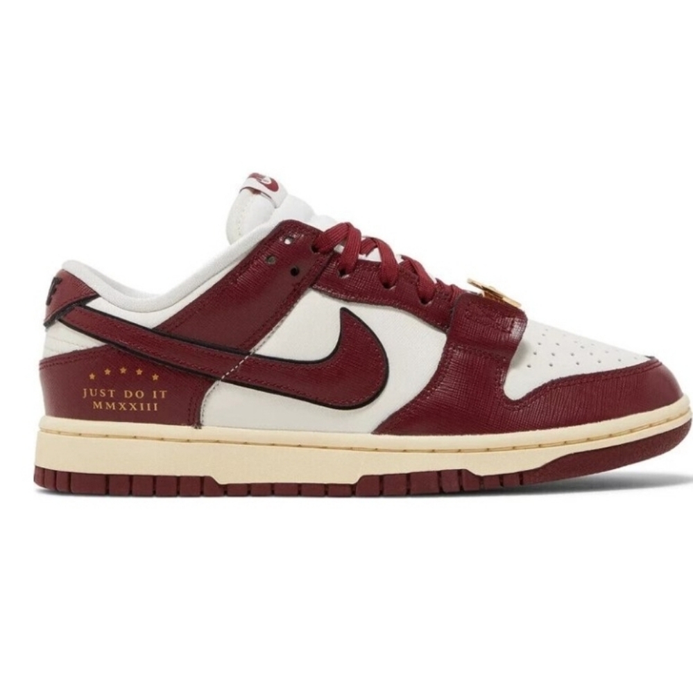 Nike Dunk Low SE “Just Do It - Team Red” Size 7 Women's